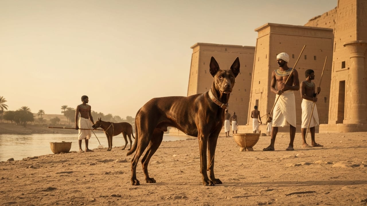 Working Dogs of Ancient Egypt — 3000 - 30 BCE